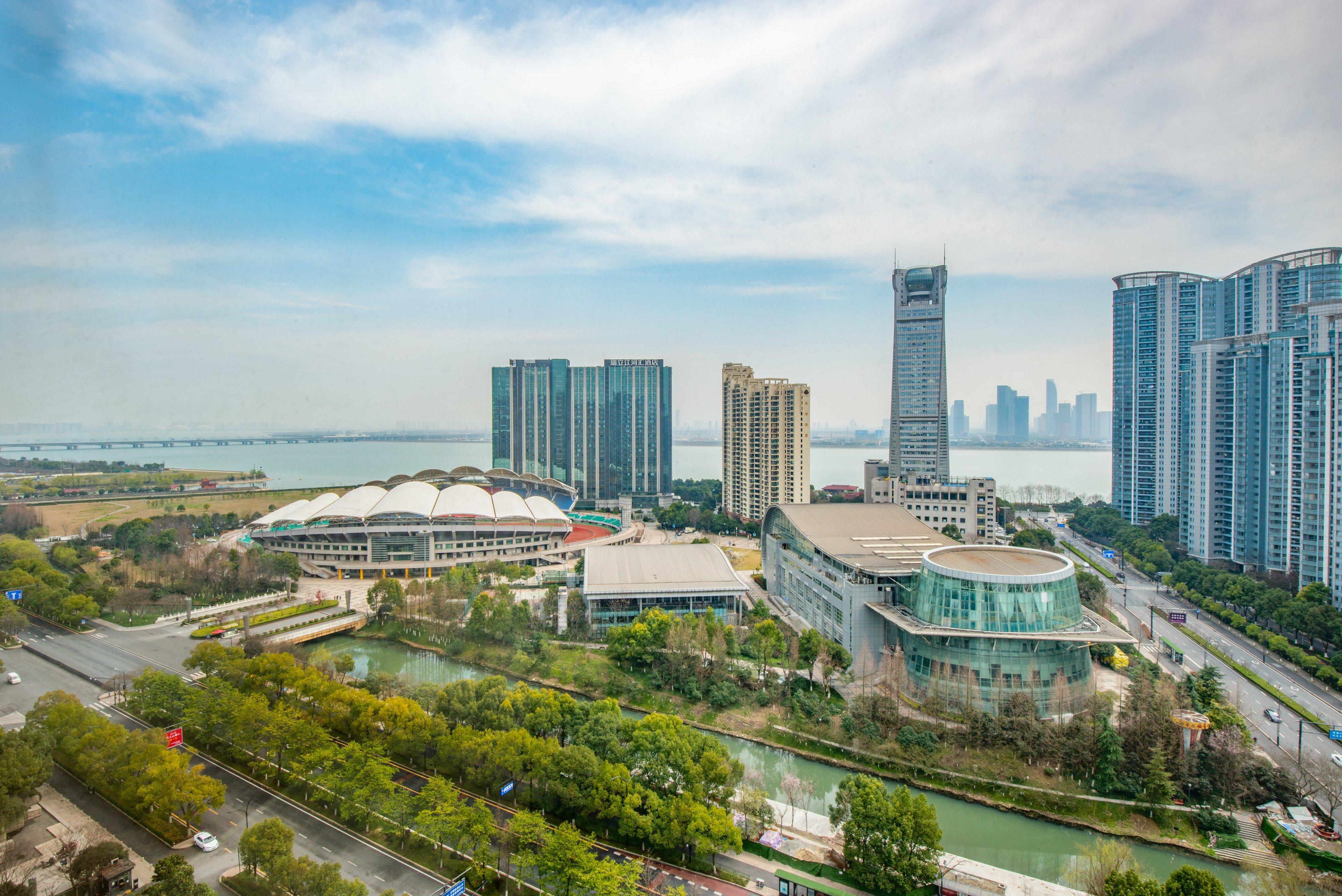 Holiday Inn Hangzhou Cbd By Ihg Exterior foto
